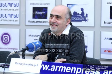 Conférence de presse de Samvel Martirossian, expert en 
sécurité informatique

