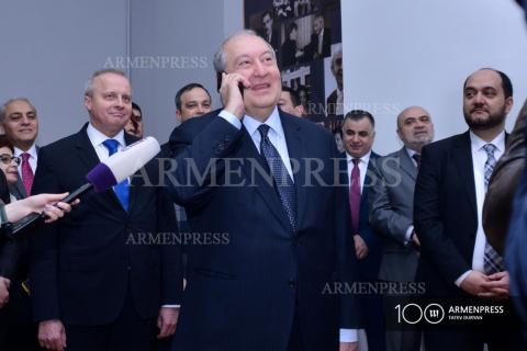 President attends events at Yerevan university 
