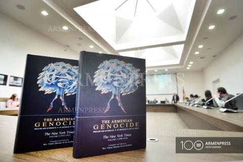 Rencontre avec les auteurs des recueils  «The Armenian 
Genocide: Prelude and Aftermath. As reported in the U.S. Press 
- The New York Times»
