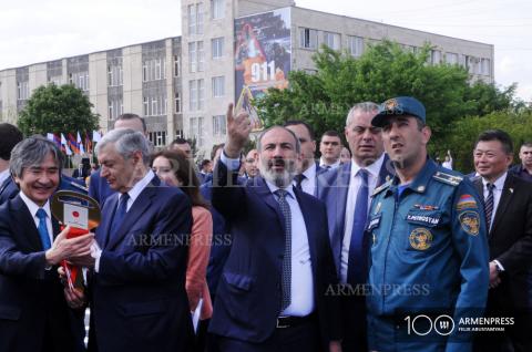Nikol Pashinyan a visité le ministère des Situations d'urgence de la République d'Arménie