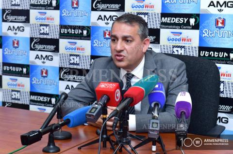 Press conference of MP Armen Khachatryan from ruling My 
Step Alliance 