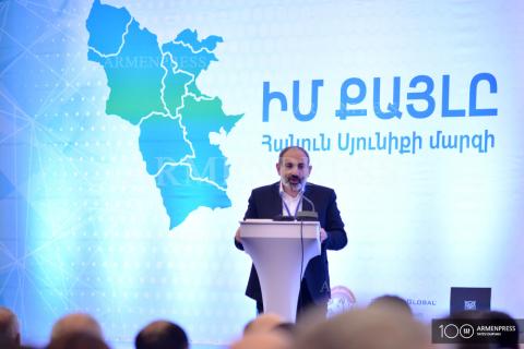 My Step for Syunik Province business forum in Tatev