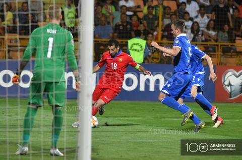 Armenia defeats Lichtenstein 3:0 in EURO 2020 qualifier 