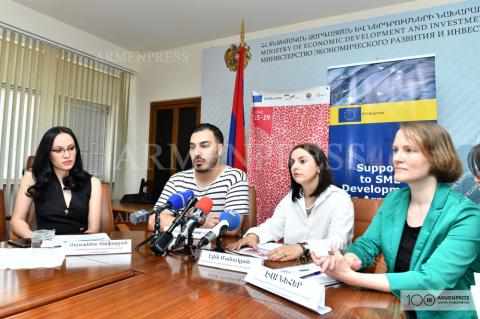 Press conference dedicated to the launch of annual Fashion 
Forum Yerevan 2019