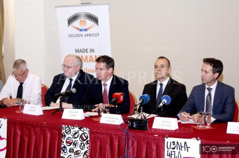 Conférence de presse consacrée au Festival international du 
film  d'Erevan« Abricot d'or » 