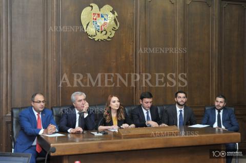 Ruling My Step faction of Parliament holds press conference 