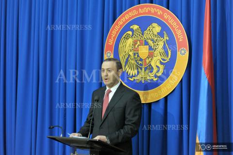 Conférence de presse du Secrétaire du Conseil de sécurité, 
Armen Grigorian
