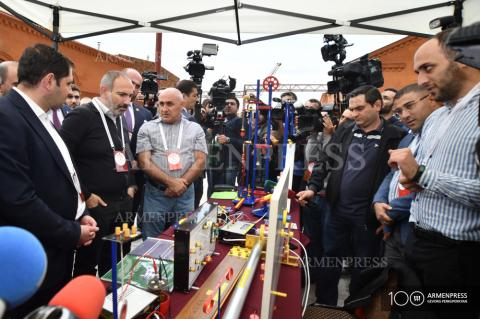 Expo at My Step for Aragatsotn Province investment forum