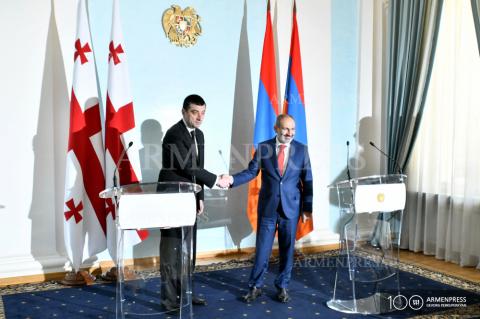 Les Premiers ministres d'Arménie et de Géorgie ont fait des déclarations aux médias