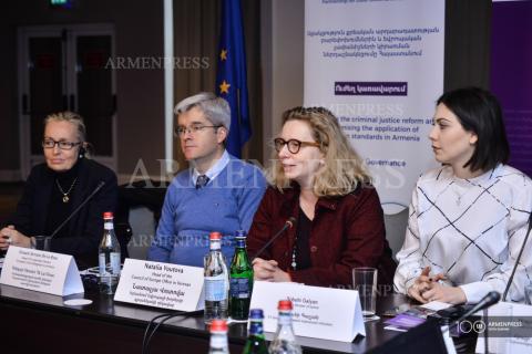 Круглый стол-oбсуждение проектa уголовного 
судопроизводства РА