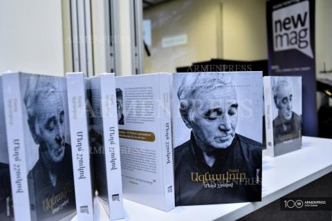 Présentation du livre de Charles Aznavour 