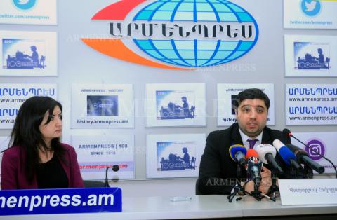 Conférence de presse du député du groupe parlementaire «Ma démarche» Vagharchak Hakobian