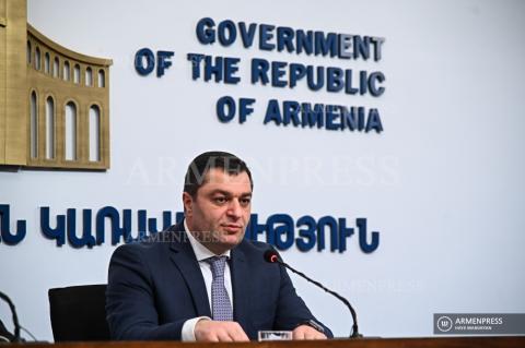Conférence de presse d'Andranik Grigorian, directeur du Département de Stabilité financière de la Banque centrale