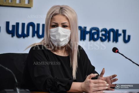 Пресс-конференция начальника отдела профилактики 
инфекционных заболеваний Центра по контролю и 
профилактике болезней министерства здравоохранения 
Армении Лианы Торосян