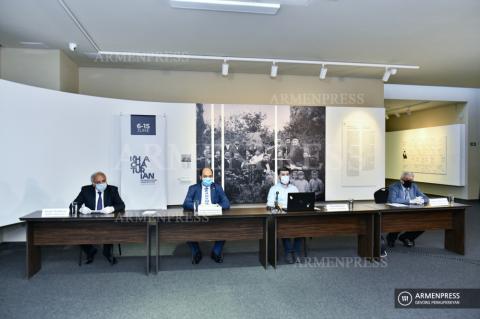 Conférence de presse consacrée au lancement du 16e Concours 
international d’Aram Khatchaturian
