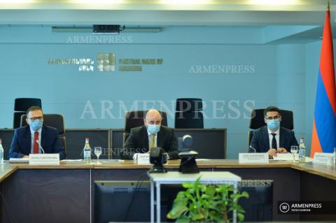 Пресс-конференция председателя Центробанка Армении 
Мартина Галстяна
