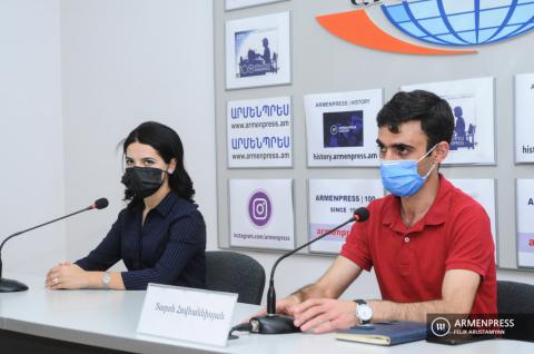 Press conference of experts in Azerbaijani studies Tatev 
Hayrapetyan and Taron Hovhannisyan