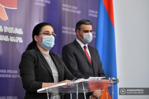Press conference of Armenia MFA spokesperson Anna 
Naghdalyan and Human Rights Defender Arman Tatoyan