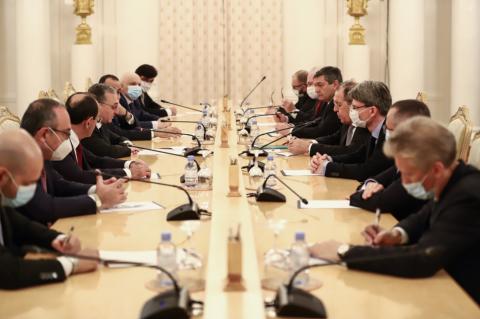 Meeting of Armenian, Russian FMs in Moscow