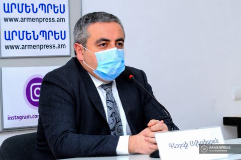 Press conference of head of Food Safety Inspection Agency 
Georgi Avetisyan