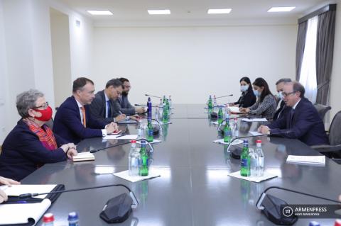 Armenian FM meets with EU Special Representative for the 
South Caucasus and the crisis in Georgia