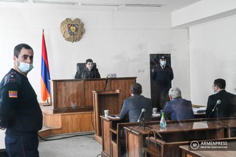 Court hearing on Serzh Sargsyan's and others' case 