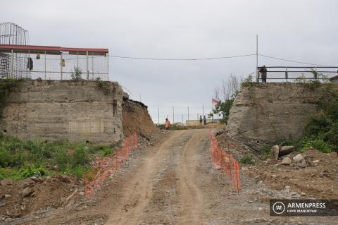 Construction of new bridge on Armenia-Georgia border 
launched

