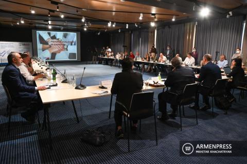 Event titled "Public-private dialogue in Armenia"
