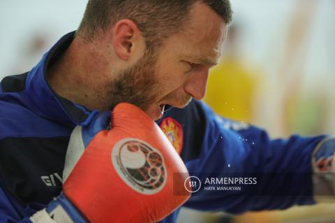 Armenia's boxing team holds training in Tsaghkadzor