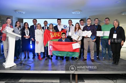 Կապանում ամփոփվեց «100 գաղափար ԱՊՀ-ի համար» 
միջազգային երիտասարդական մրցույթի 
արդյունքները

