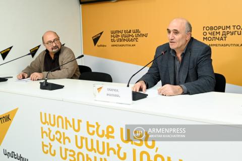 Press conference of Samvel Tamoyan, Associate Professor at 
Armenian National Agrarian University