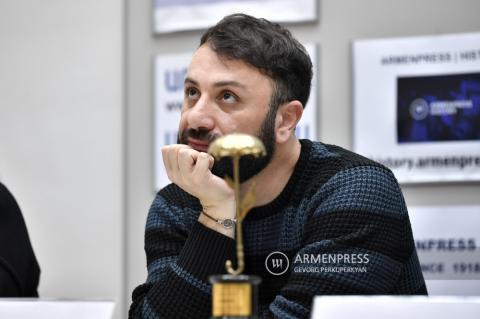 Press conference on results of 4th youth theatrical forum of 
CIS, Baltic countries and Georgia