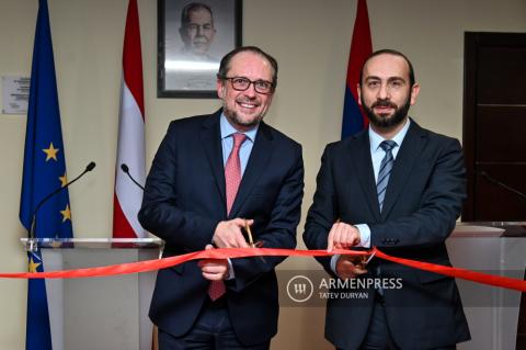 Armenian, Austrian Foreign Ministers attend opening of Office 
of Austrian Development Agency in Yerevan