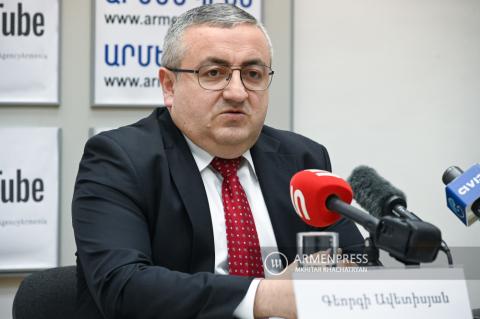 Press conference of Food Safety Inspection Agency Director 
Georgy Avetisyan 