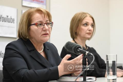 Пресс-конференция заместителя генерального директора 
Национального центра по контролю и профилактике 
заболеваний МЗ, Гаяне Саакян и заместителя директора 
Ереванской поликлиники № 17, ру