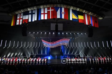 Official opening ceremony of EUBC Men's European Boxing 
Championships in Yerevan 