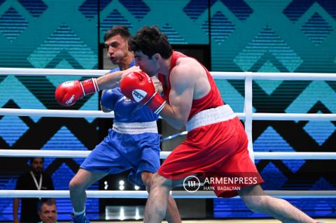 Armenia's Hovhannes Bachkov advances into finals at EUBC 
Men's European Boxing Championship in Yerevan 