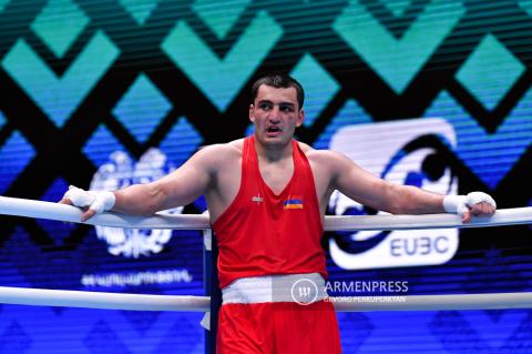 EUBC Men's European Boxing Championship Yerevan: Narek 
Manasyan disputes judge decision at semifinals 