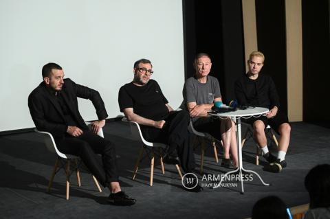 Briefing on launch of International New Cinema School in 
Yerevan