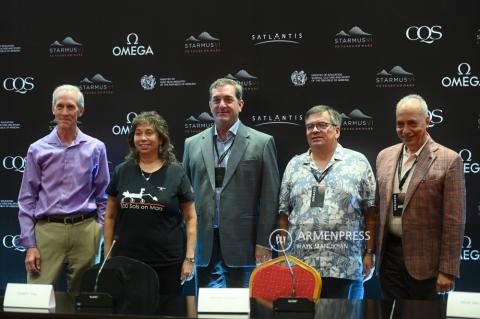 STARMUS VI: Press conference of Wu Ji, Joel Parker, Nagin 
Cox, Michael Kezirian, Xavier Barcons and Yervant Zorian