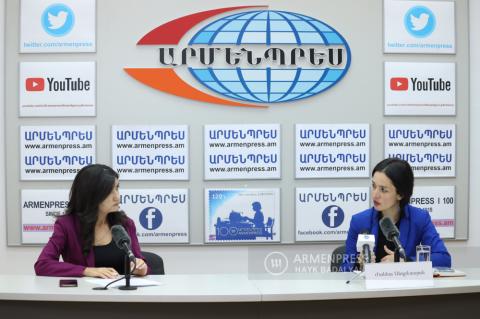 Deputy Minister of Education, Science, Culture and Sport 
Zhanna Andreasyan's news conference 