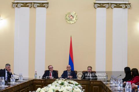 Members of Switzerland-Armenia Parliamentary Friendship 
Group give press conference in Yerevan
