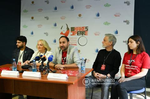 Press conference on 16th Yerevan International Shakespeare 
Theater Festival 