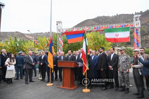 İran Başkonsolosluğu Kapan'da resmen açıldı