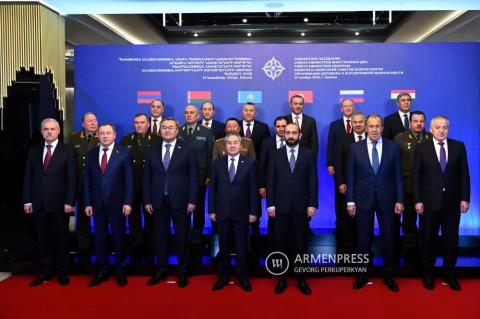 Joint session of CSTO Foreign, Defense Ministers and 
Secretaries of Security Councils in Yerevan 