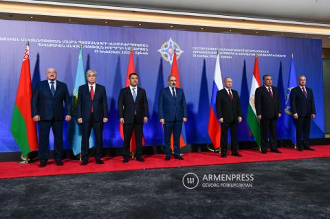 CSTO Collective Security Council session in Yerevan