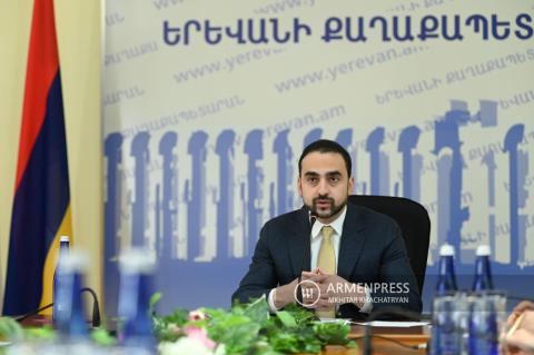 Press conference of Vice Mayor of Yerevan Tigran Avinyan 