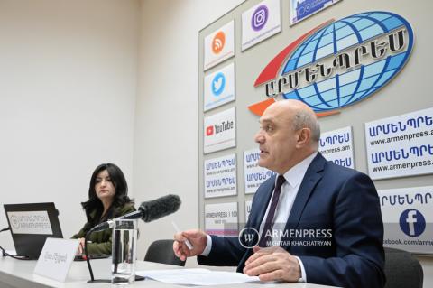 Committee to Protect Freedom of Expression Chairman Ashot Melikyan's press conference. LIVE