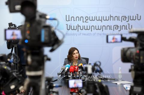 Healthcare Minister Anahit Avanesyan's press conference 