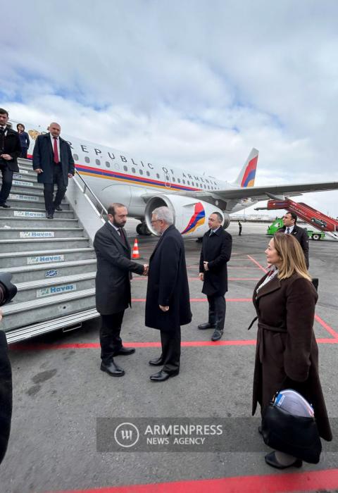 Armenian Foreign Minister Ararat Mirzoyan's visit to Ankara, 
Turkey 